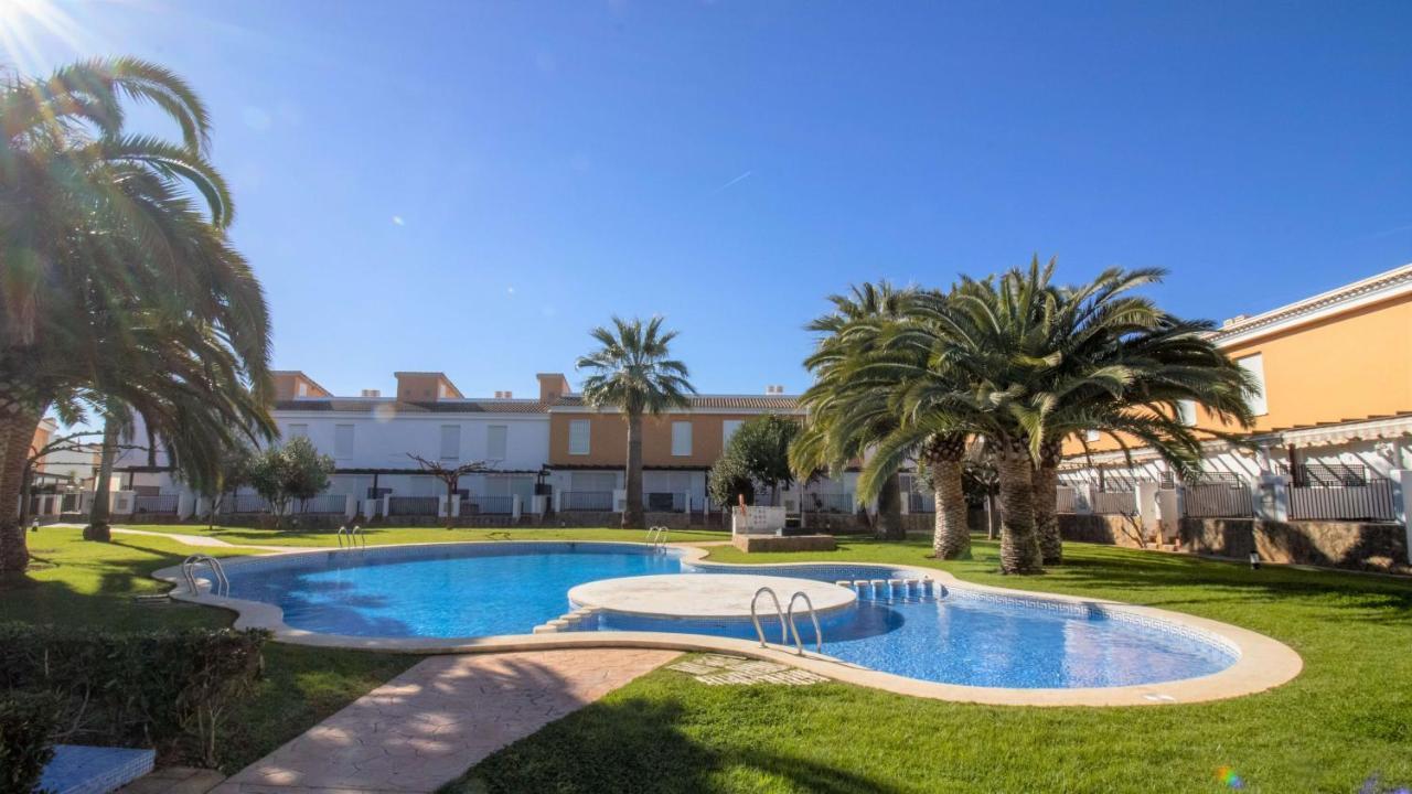 Palm Beach 132 Adosado Con Jardin Y Piscina Albert Villas Alcossebre Zewnętrze zdjęcie